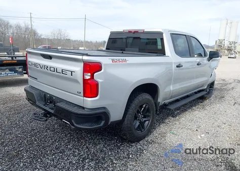 2021 Chevrolet Silverado 1500 4Wd Short Bed Lt Trail Boss from USA, damaged, VIN 1GCPYFED3MZ169548